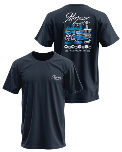 Camiseta Mar&Vila Hombre Motel Maresme Coast