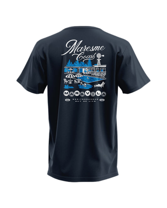 Camiseta Mar&Vila Hombre Motel Maresme Coast