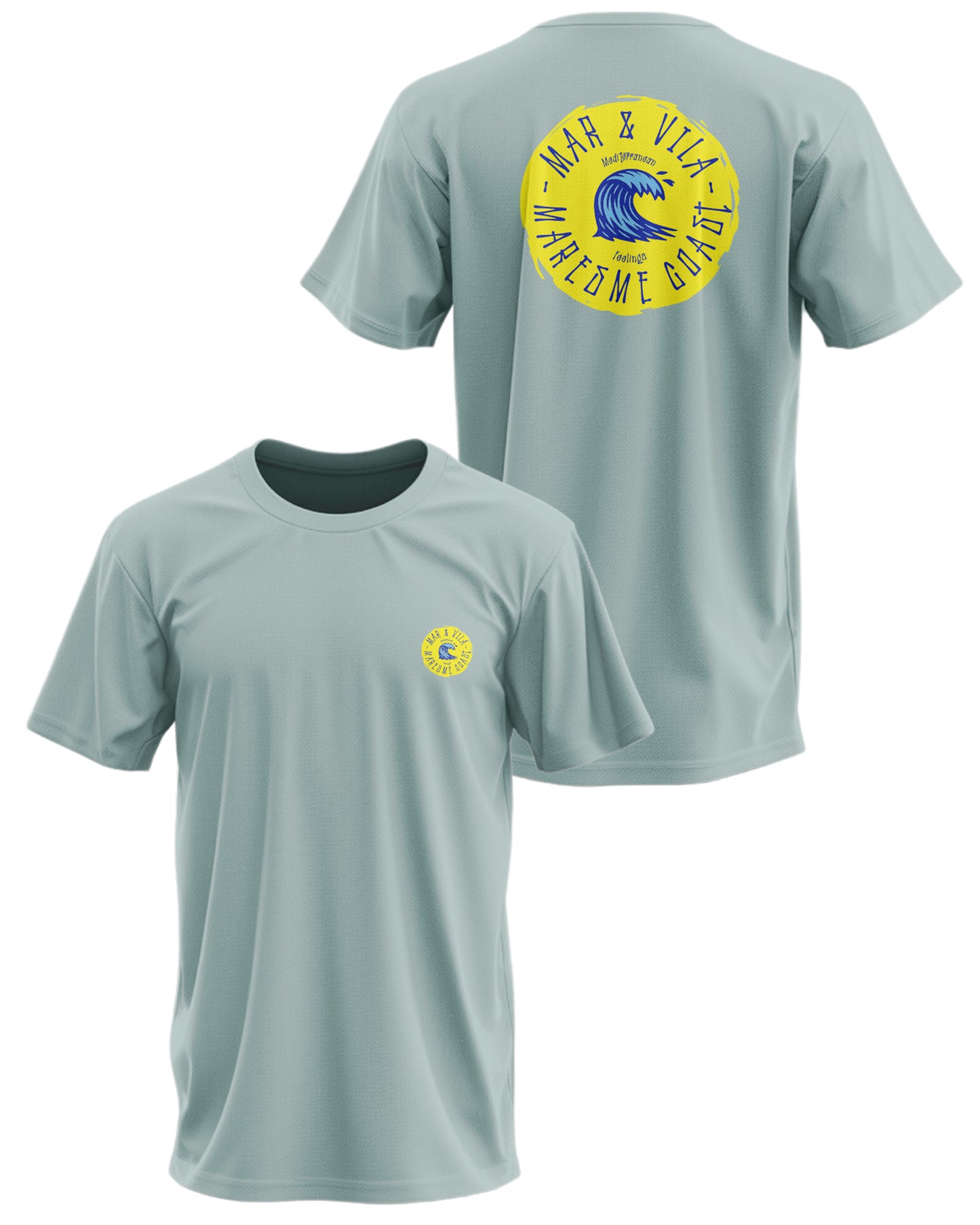 Camiseta hombre Mar&Vila Ola Mediterránea