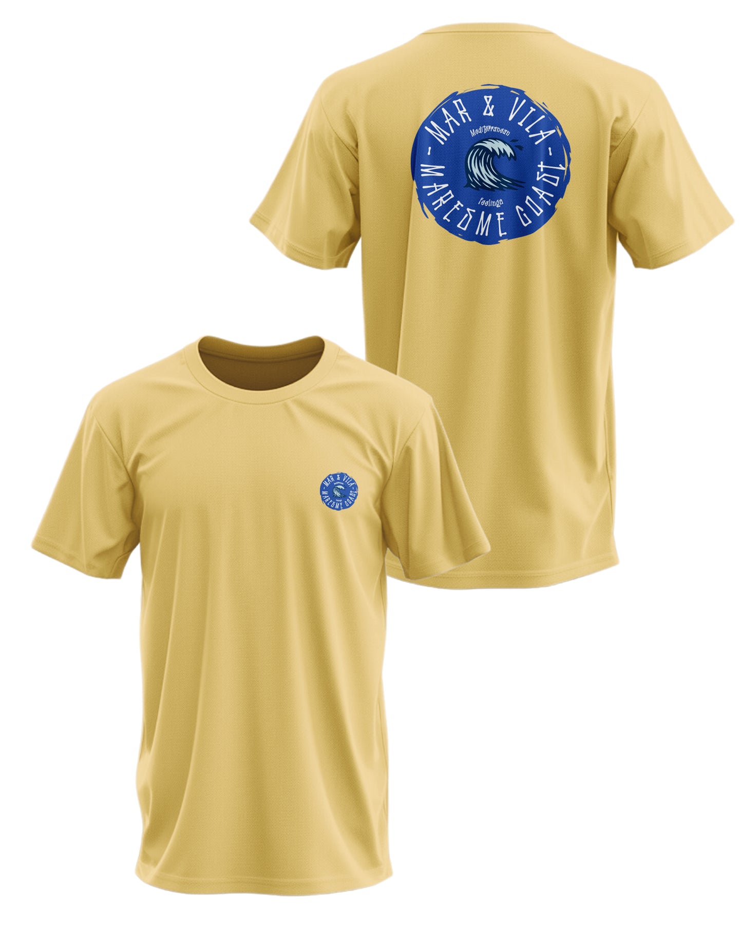 Camiseta hombre Mar&Vila Ola Mediterránea