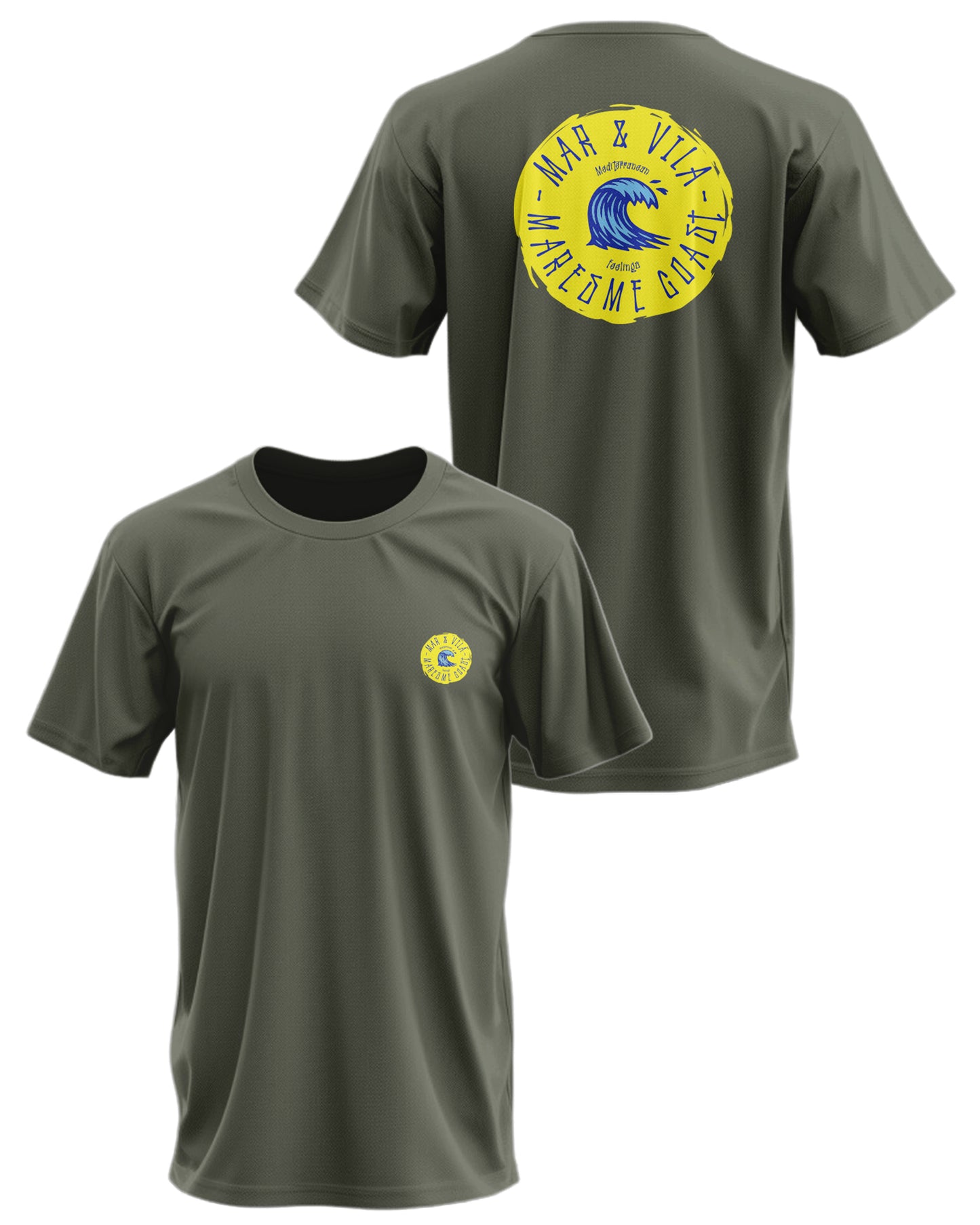 Camiseta hombre Mar&Vila Ola Mediterránea