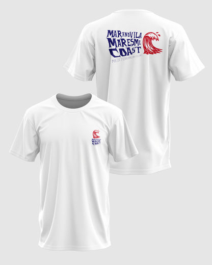 Camiseta Hombres Mar&Vila Maresme Coast Wave