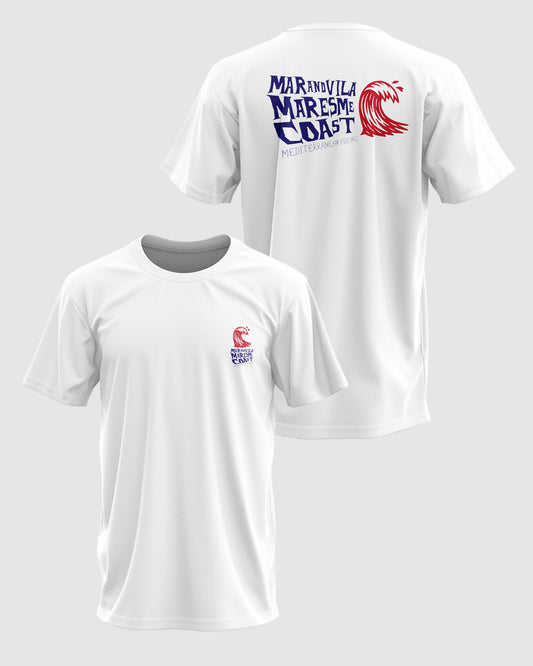 Camiseta Hombres Mar&Vila Maresme Coast Wave