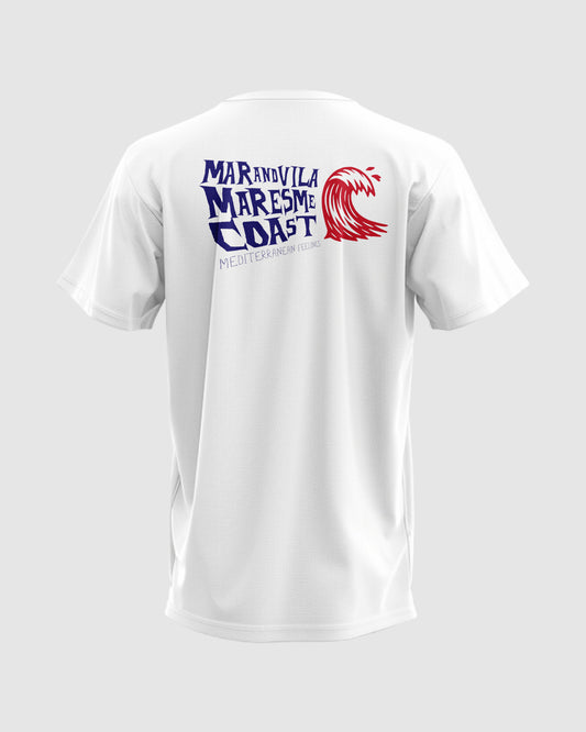 Camiseta Hombres Mar&Vila Maresme Coast Wave